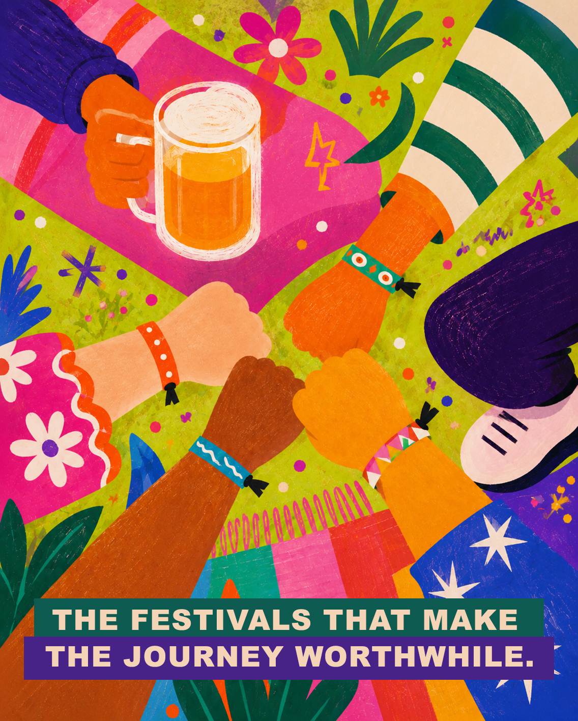 Ziro Festival illustration